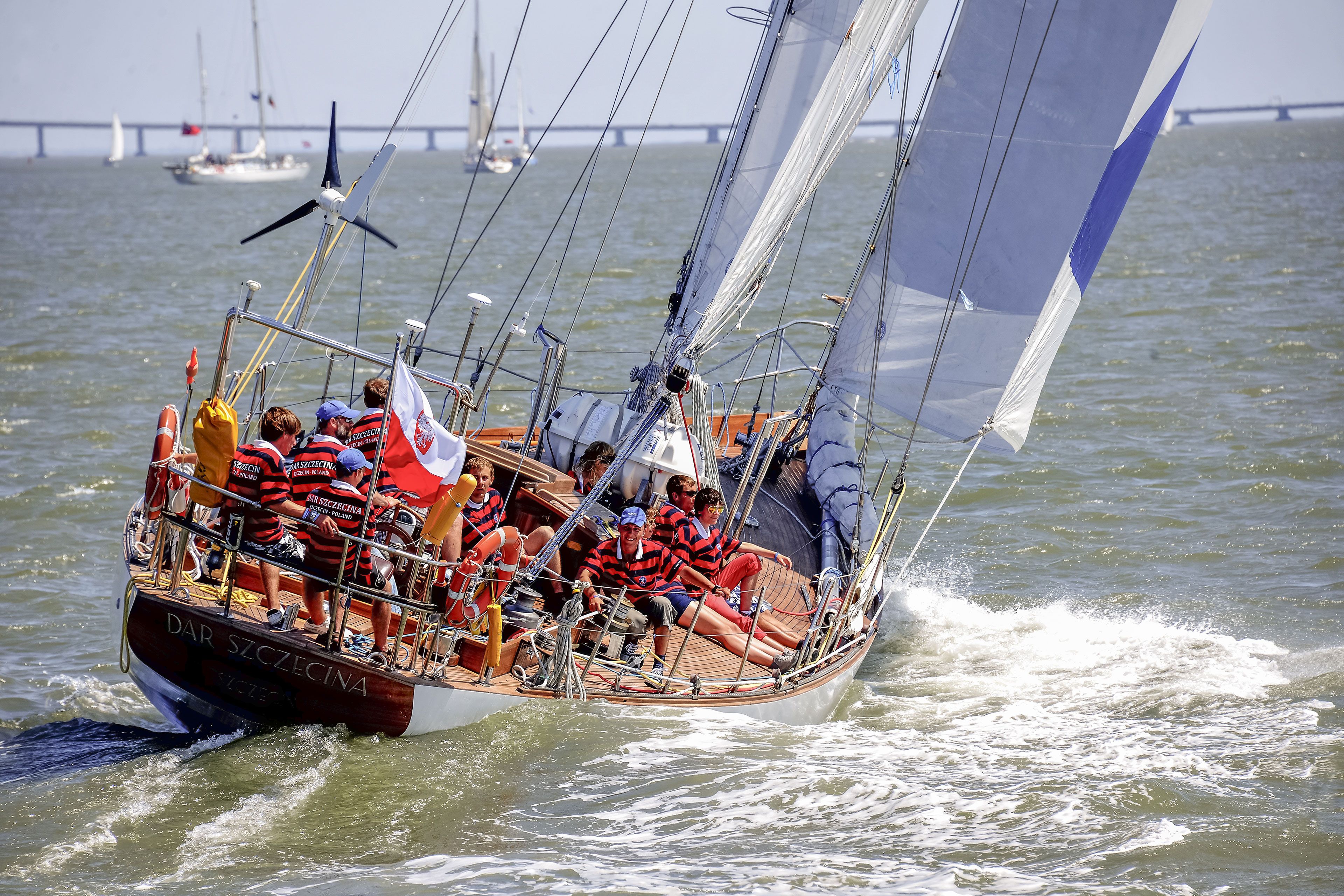 FRANÇOISE CHAMPEAUX Beryl's Sailing Ship FRANÇOISE CHAMPEAUX Beryl's Sailing Ship Tall Ship Under Clouds