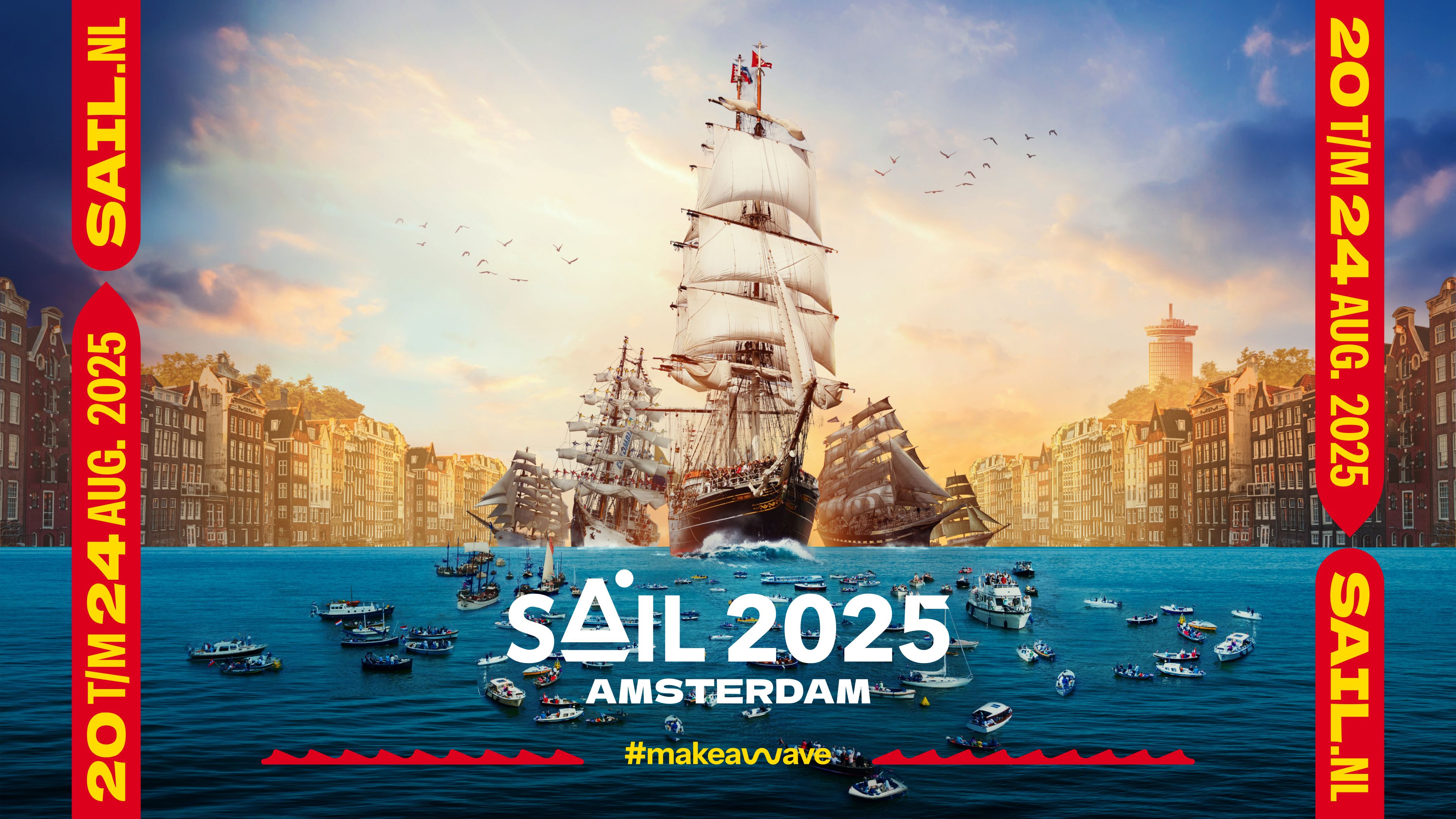 Arrangementtickets SAIL Amsterdam 2025